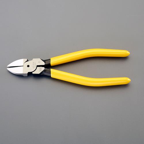 マルト長谷川工作所(KEIBA) 175mm 強力型電工ニッパー(フラット刃・ばね付) NH-227