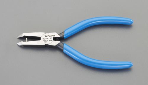 フジ矢(FUJIYA) 125mm プラスチックニッパー(ラウンド刃) 920-125