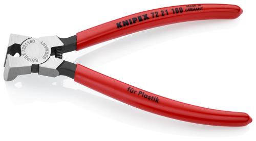 KNIPEX(クニペックス)プラスチック用ニッパー 85゜7221-160