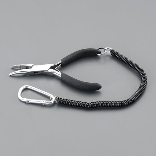 ESCO(エスコ) 110mm 二重リング先曲プライヤー(ステンレス製) EA537BL-6