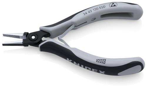 KNIPEX(クニペックス) 135mm 精密用プライヤー(ESD/平) 3442130ESD