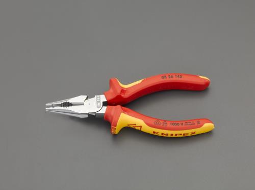KNIPEX(クニペックス) 145mm 絶縁ニードルノーズペンチ 0826145