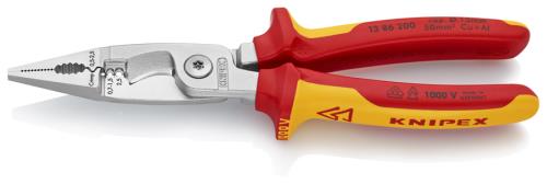 KNIPEX(クニペックス) 200mm 絶縁電工多機能ペンチ 1386200