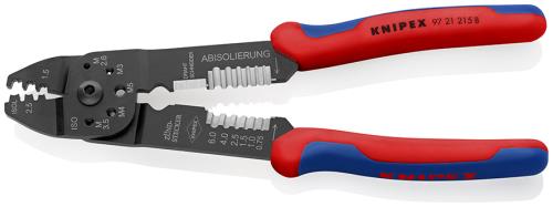 KNIPEX(クニペックス) 0.5 - 2.5mm2 圧着ペンチ(差込端子用) 9721215B