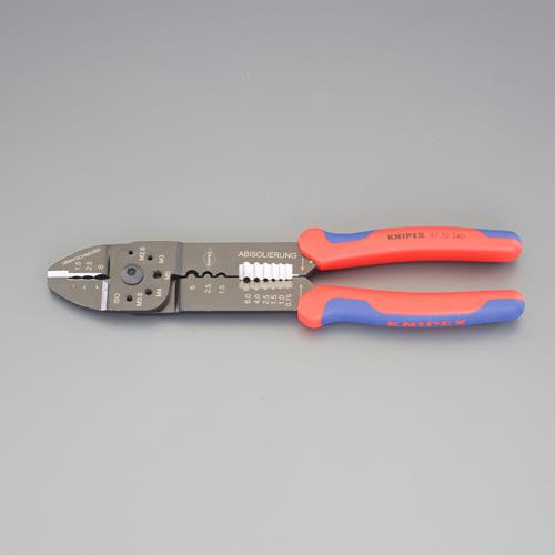 KNIPEX(クニペックス) 0.5 - 0.6mm2 圧着ペンチ(裸・絶縁端子用) 9732240