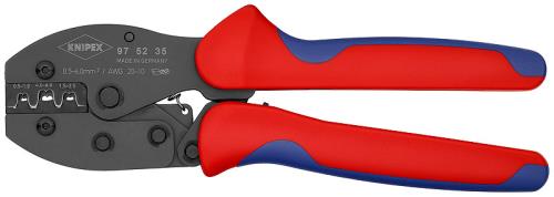 KNIPEX(クニペックス) 0.5 -6.0mm2 圧着ペンチ(差込端子用) 975235