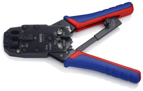 KNIPEX(クニペックス) 4P・6P・8P 圧着ペンチ(モジュラー用) 975112