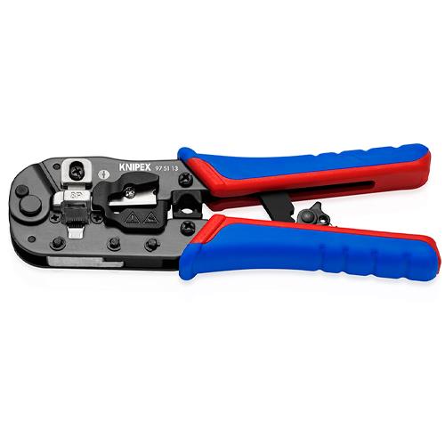 KNIPEX(クニペックス) 8P 圧着ペンチ(モジュラー用) 97 51 13