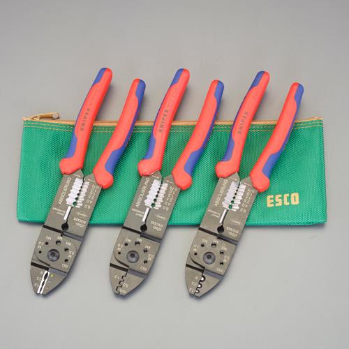 KNIPEX(クニペックス) 圧着ペンチセット EA538K