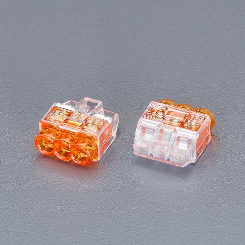 ESCO(エスコ) 差込形電線コネクター(3線用/25個) EA538PC-3