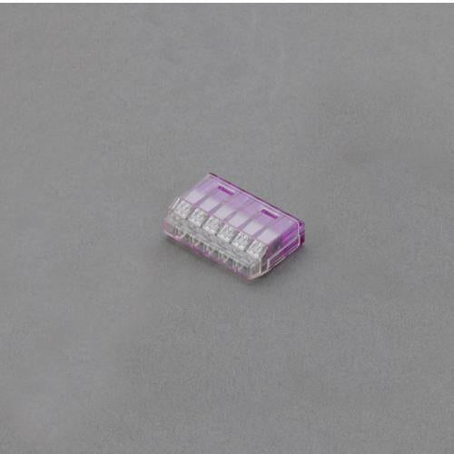 ESCO(エスコ) 6極 差込形電線コネクター(2個) EA538PD-16