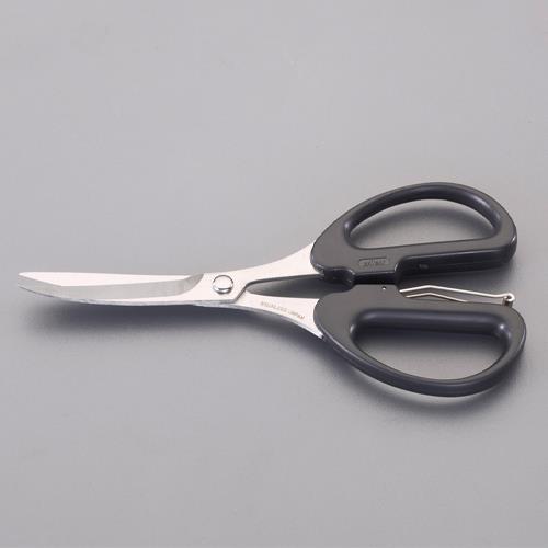 ESCO(エスコ) 143mm はさみ・ゴム用(反り刃/ステンレス製) EA540B-34A