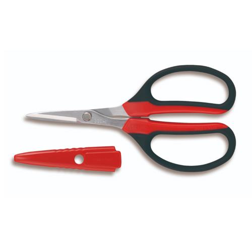 アルスコーポレーション(ARS) 160mm はさみ・万能(キャップ付・黒) KG-330H-BK