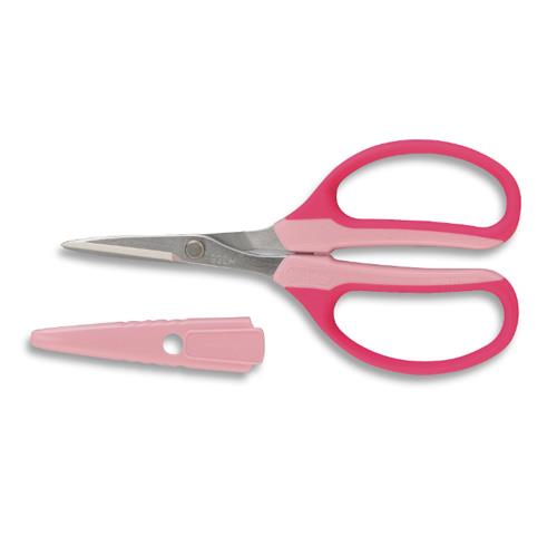 アルスコーポレーション(ARS) 160mm はさみ・万能(キャップ付・ピンク) FW-330H-P