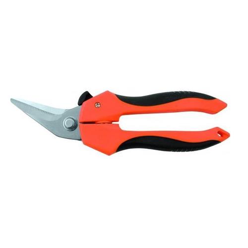 EDMA(エドマ) 190mm はさみ・万能(ギザ刃・アングル/ステンレス製) 074555