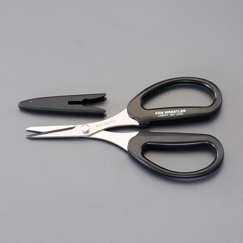 長谷川刃物(CANARY) 165mm はさみ・万能(キャップ付・ステンレス製) AW-165HS