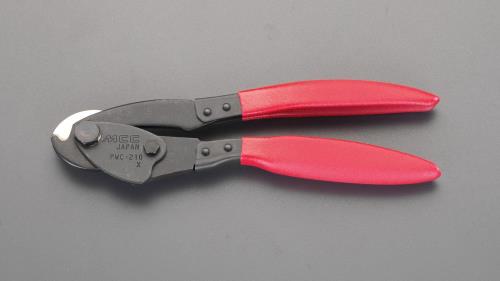 MCC(松阪鉄工所) φ6mm/210mm ワイヤーロープカッター(倍力) PWC-210
