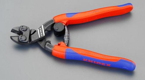 KNIPEX(クニペックス) 200mm ミニクリッパー(グリップ・バネ付/オフセット) 7122200