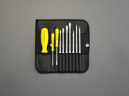 PB SWISS TOOLS(ピービースイスツールズ) 9本組 ドライバーセット(ESD/差替式) PB8215.ESD