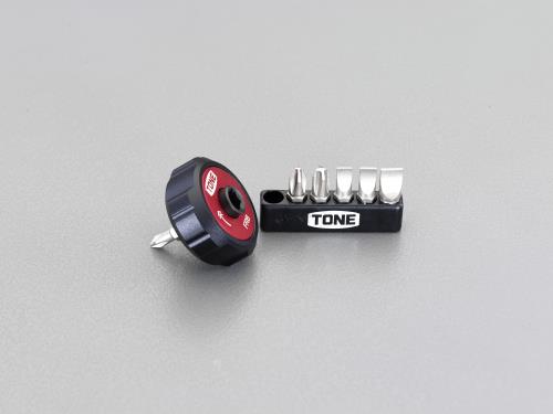 TONE（トネ） [+ -]ドライバーｾｯﾄ(ｽﾀﾋﾞｰ型ﾗﾁｪｯﾄｸﾞﾘｯﾌﾟ) FRB6S