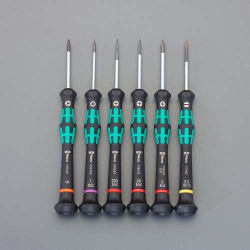 Wera(ヴェラ) 6本組 ドライバーセット(精密用) 030181