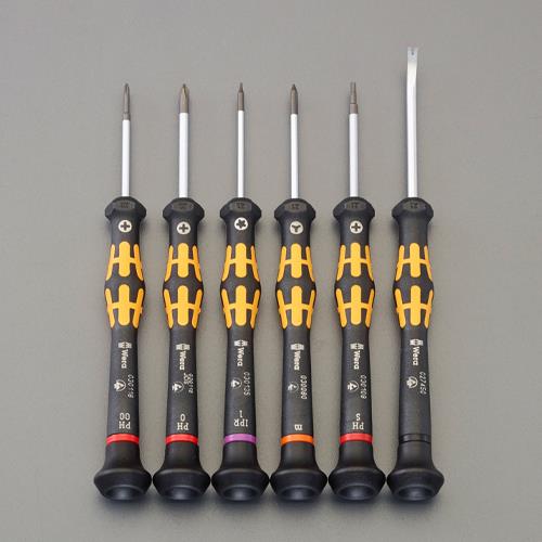 Wera(ヴェラ) 6本組 ドライバー(精密用/ESD) 030182