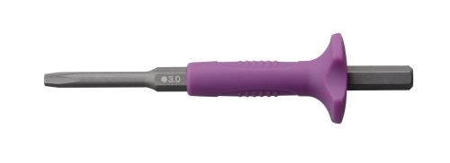 アネックスツール(Anex) 1/4”sqx 3mm ねじ取りビット AK-22NH-3