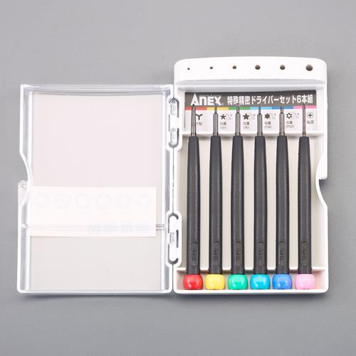 アネックスツール(Anex) 6本組 特殊精密ドライバーセット 3476
