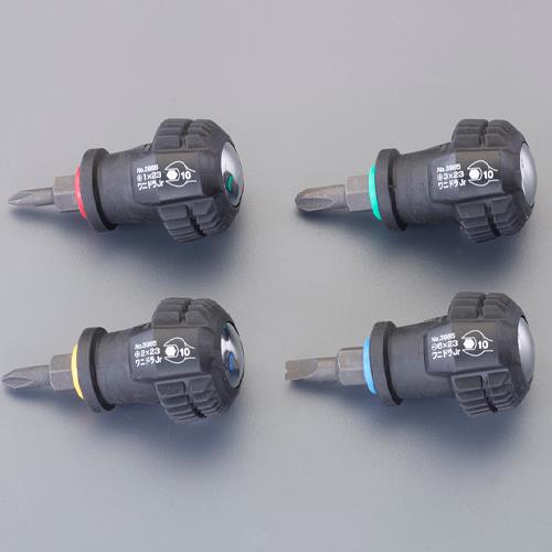 アネックスツール(Anex) 4本組 ビスブレイクスタビードライバー EA557WC