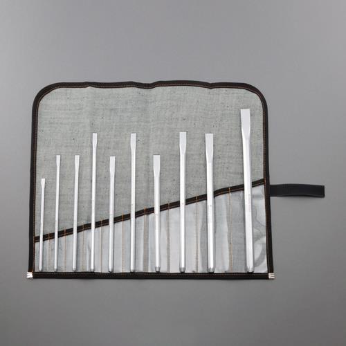 PB SWISS TOOLS(ピービースイスツールズ) 10本組 ロング平タガネセット EA572LB