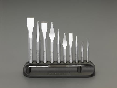 PB SWISS TOOLS(ピービースイスツールズ) 10本組 ダガネ・ポンチセット PB860.H