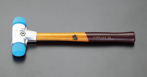 ESCO(エスコ) 880g/60mm ハンマー(エラストマー・ソフト/アルミ・B) EA575HA-4
