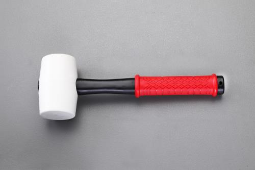 オーエッチ工業 710g/64x300mm ゴムハンマー(白) GHW-LLT