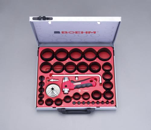 ESCO(エスコ) 2-60mm 革ポンチキット(34個+420mmカッター付) EA576F-60