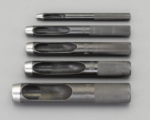 スリーエッチ 3-13mm/5本組 革ピンポンチ EA576H-101