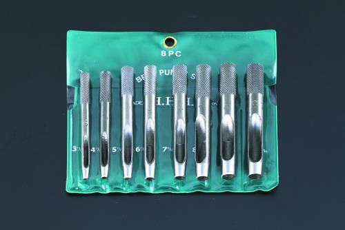 スリーエッチ 3.0-10.0mm/8本組 革ポンチ SPF8