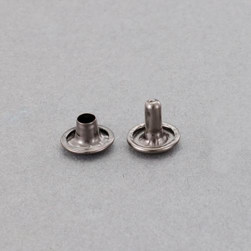 ESCO(エスコ) 9mm/ 8.5mm 大カシメピン(鉄ブラックメッキ/30組 EA576MR-53