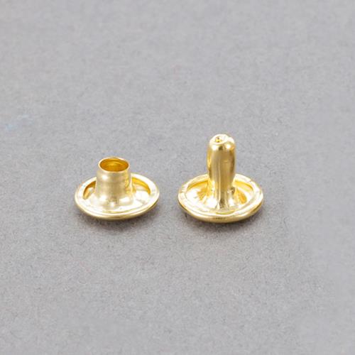 ESCO(エスコ) 9mm/ 8.5mm 大カシメピン(鉄・真鍮メッキ/30組 EA576MR-55