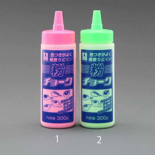 たくみ 300g 粉チョーク(蛍光グリーン) 2212