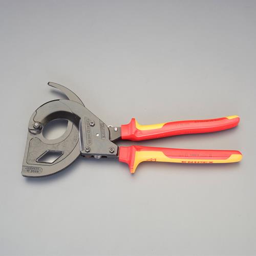 KNIPEX(クニペックス) φ60mm/320mm ケーブルカッター(ラチェット・絶縁) 9536320