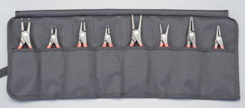 KNIPEX(クニペックス) 8本組 スナップリングプライヤー(軸・穴用) 001958V02