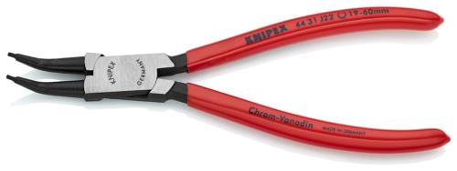 KNIPEX(クニペックス) 9- 60mm 穴用スナップリングプライヤー/45゚ 4431J22