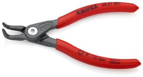 KNIPEX(クニペックス) 8 -13mm 穴用精密スナップリングプライヤー90゚ 4821J01