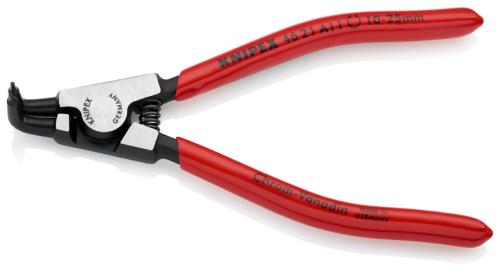 KNIPEX(クニペックス) 10 -25mm 軸用スナップリングプライヤー/90゚ 4621A11