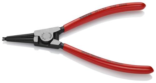 KNIPEX(クニペックス) 20 -30mm スナップリングプライヤー(軸用) 4611G4