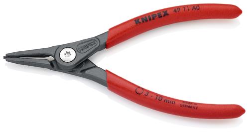 KNIPEX(クニペックス) 3 -10mm 軸用精密スナップリングプライヤー 4911A0
