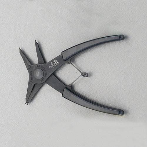 マルト長谷川工作所(KEIBA) 10-40/10-40mm 内外兼用スナップリングプライヤー S-026