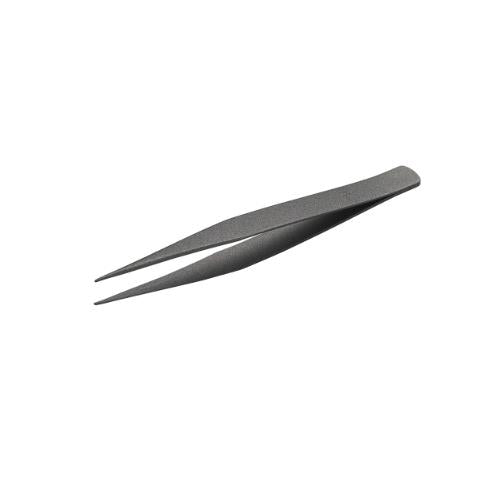 アネックスツール(Anex) 0.6x125mm ピンセット(直/フッ素コート) 142