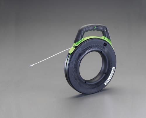 ESCO(エスコ) 3.0mmx76m フィッシュテープ(スチール製/目盛付 EA597GP-76