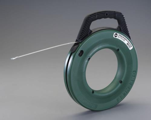 ESCO(エスコ) 3.0mmx60m フィッシュテープ(ステンレス製) EA597GS-2